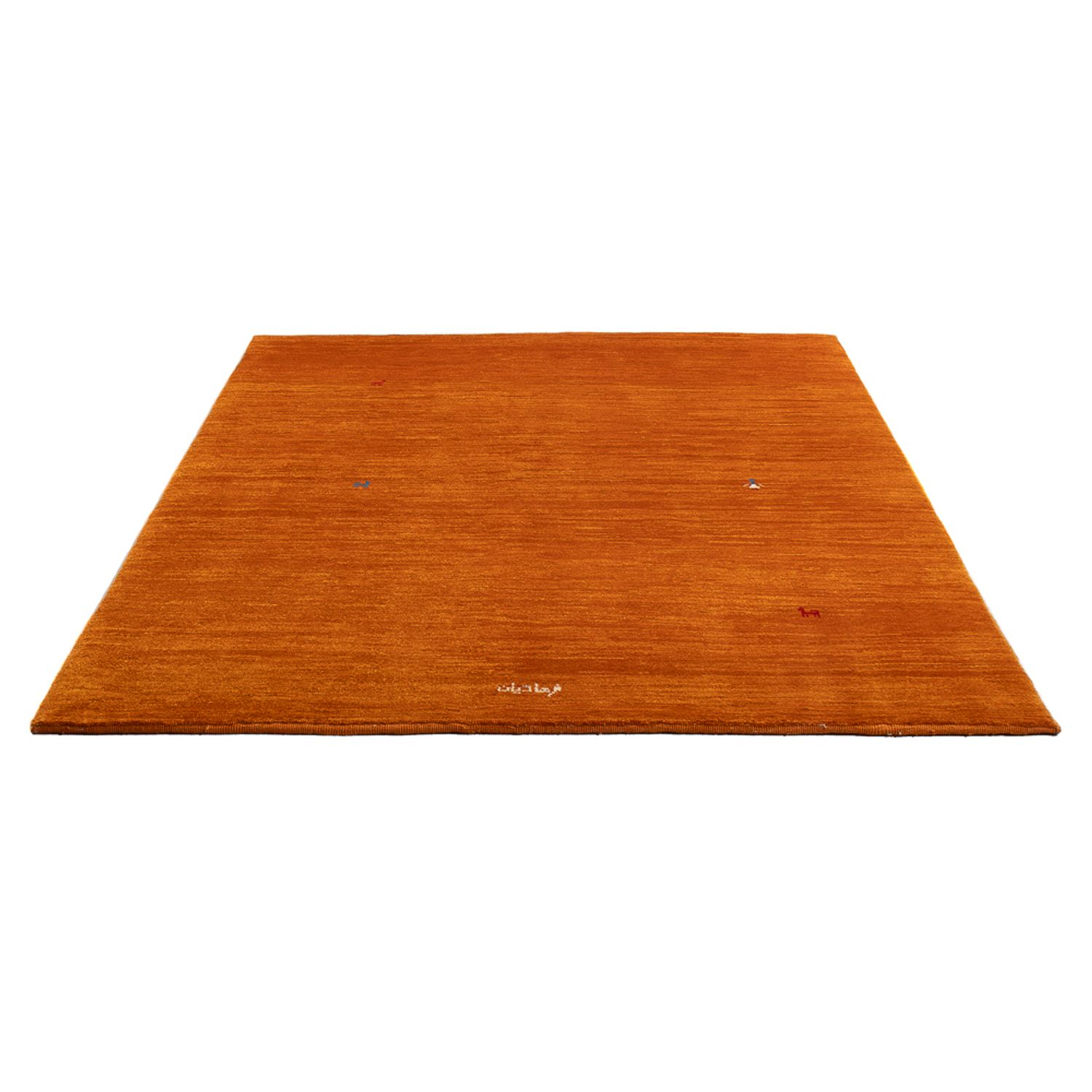 Tappeto Gabbeh - Persero - 193 x 150 cm - arancione