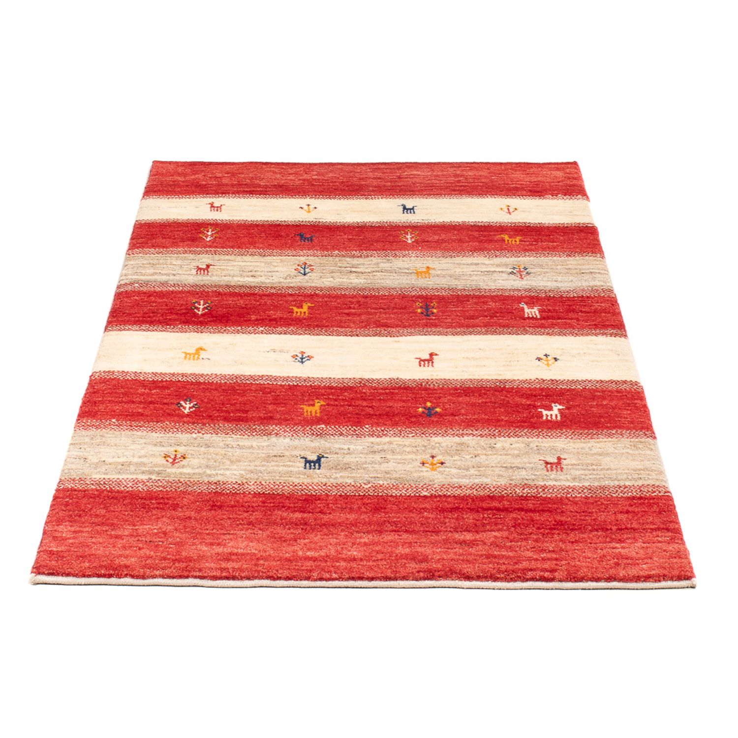 Gabbeh Rug - Perser - 143 x 80 cm - multicolored