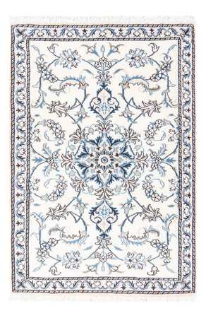 Alfombra persa - Nain - 140 x 90 cm - plata