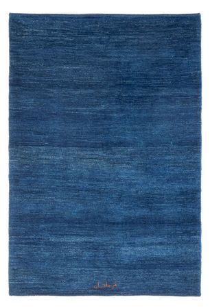 Alfombra Gabbeh - Persa - 180 x 116 cm - azul oscuro