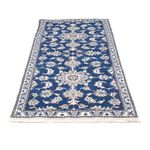 Alfombra de pasillo Alfombra persa - Nain - 196 x 77 cm - azul