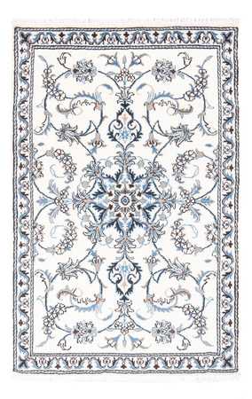 Tapis persan - Nain - 141 x 88 cm - crème