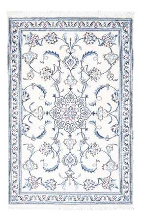 Tapis persan - Nain - 138 x 90 cm - crème