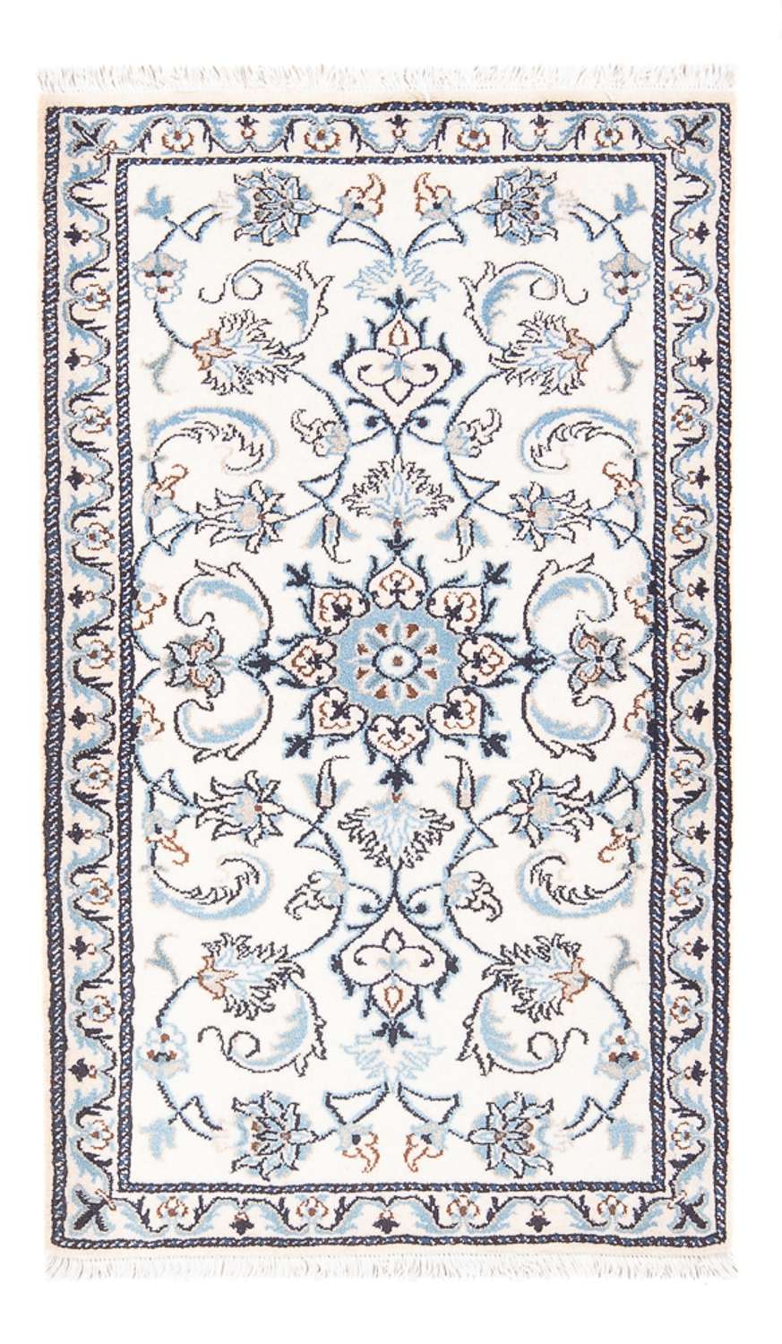 Tapis persan - Nain - 130 x 74 cm - crème