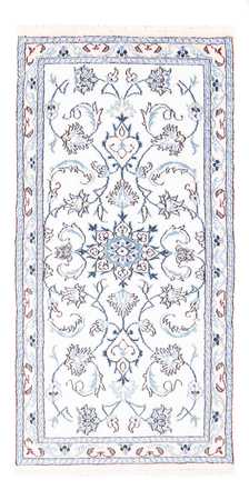 Tapis persan - Nain - 146 x 69 cm - crème