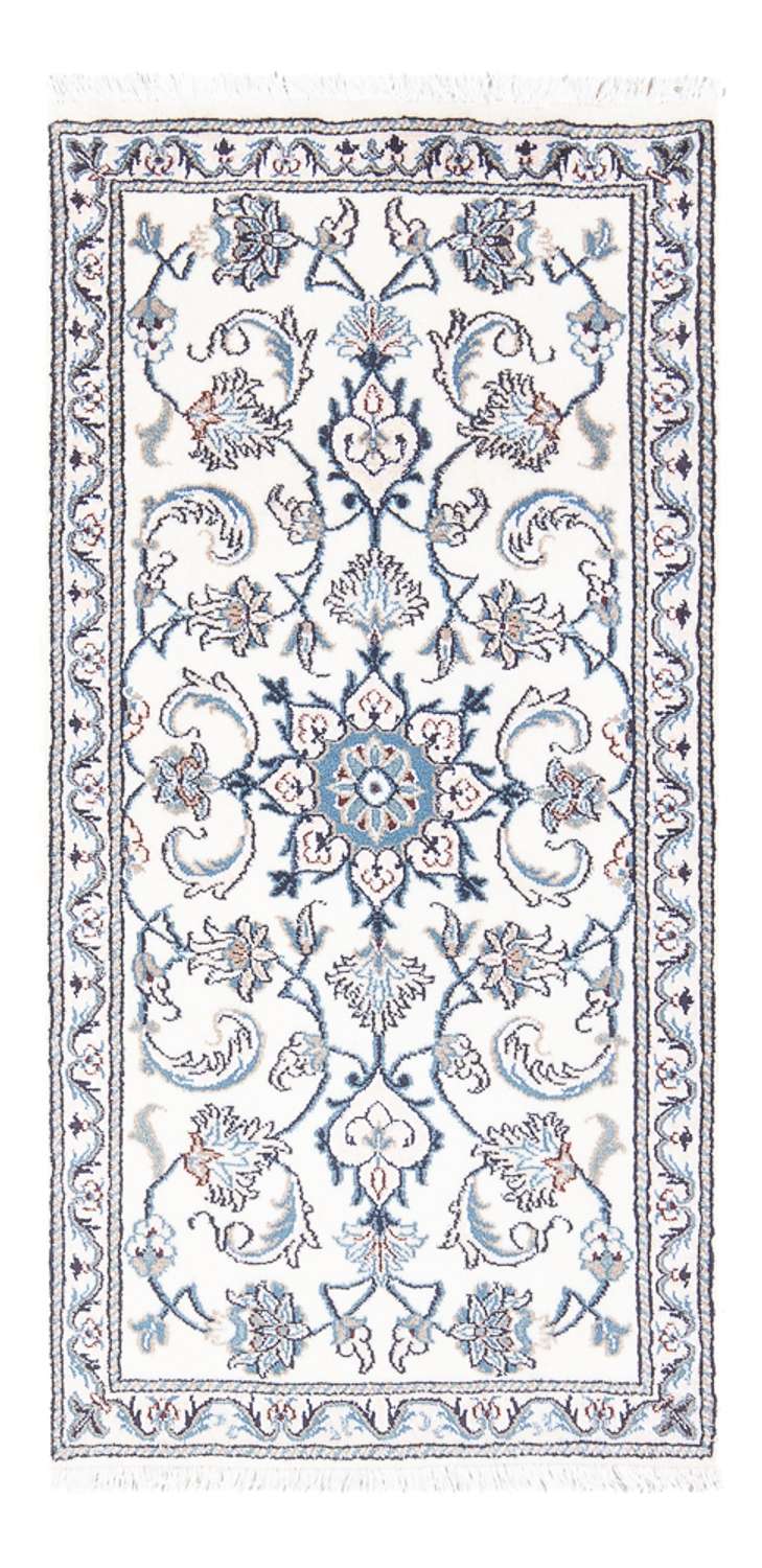 Alfombra persa - Nain - 135 x 68 cm - crema