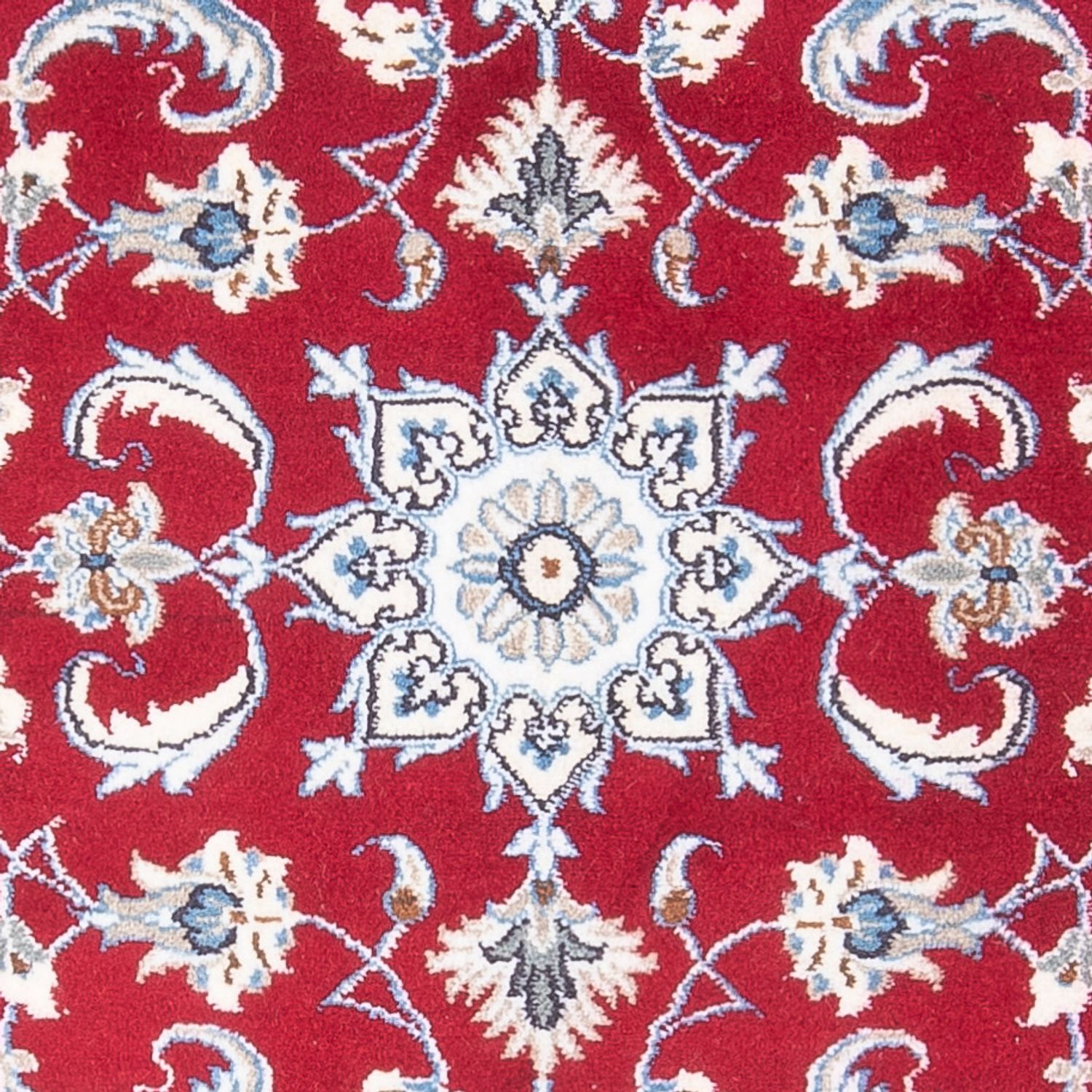 Alfombra persa - Nain - 134 x 70 cm - rojo