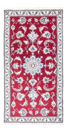 Alfombra persa - Nain - 140 x 70 cm - rojo