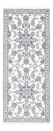 Tapis de couloir Tapis persan - Nain - 201 x 85 cm - crème