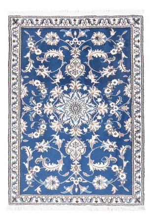 Perser Rug - Nain - 135 x 89 cm - blue