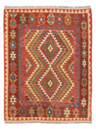 Kelim Rug - Splash - 198 x 148 cm - multicolored