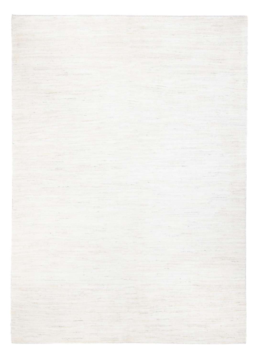 Gabbeh-teppe - persisk - 234 x 168 cm - hvit