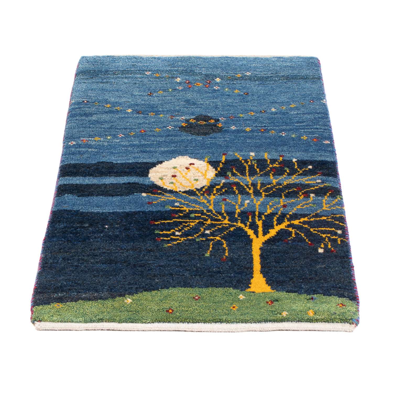 Gabbeh tapijt - Perzisch - 84 x 47 cm - veelkleurig