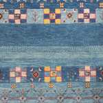 Corredor Tapete Gabbeh - Persa - 198 x 82 cm - multicolorido