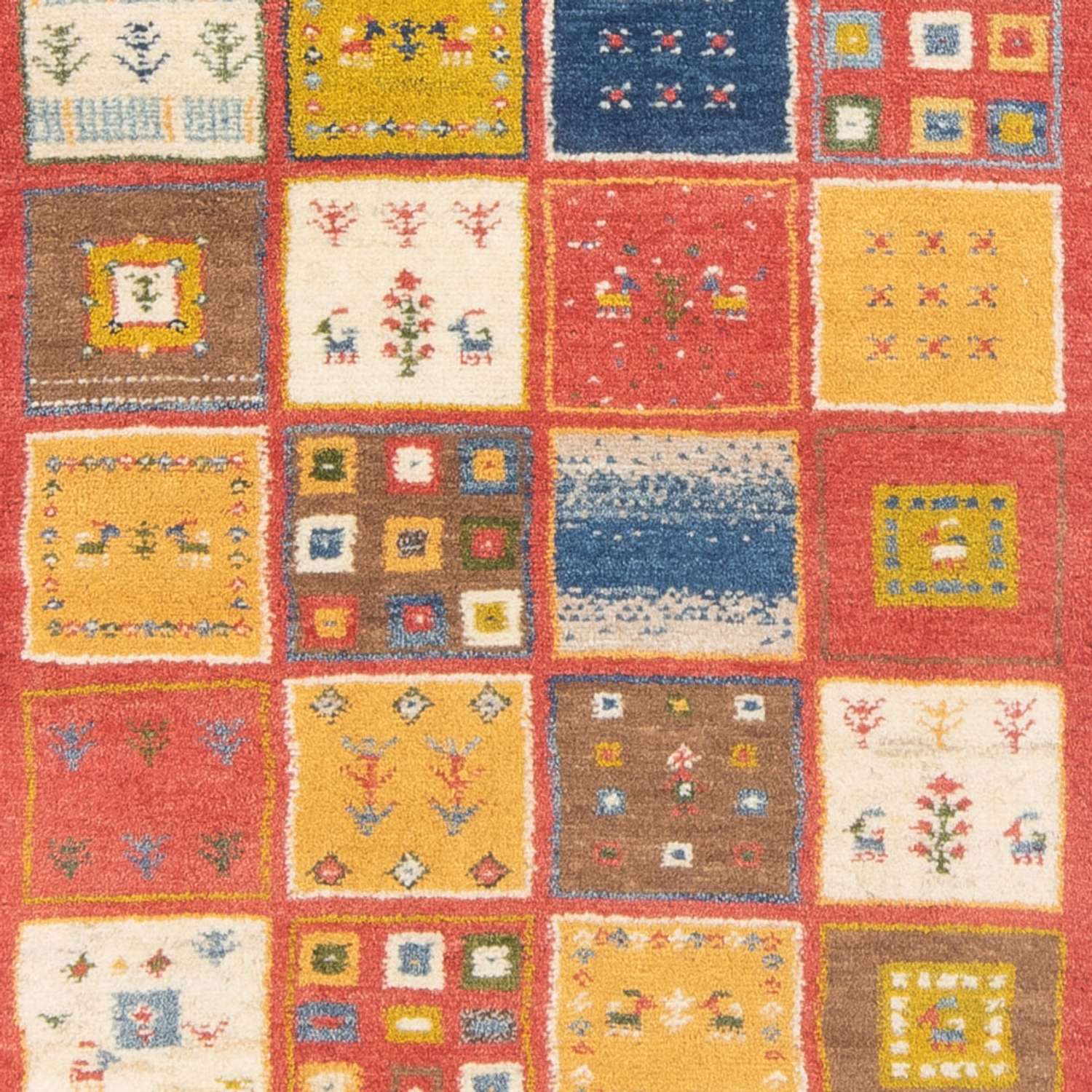 Loper Gabbeh tapijt - Perzisch - 197 x 88 cm - veelkleurig