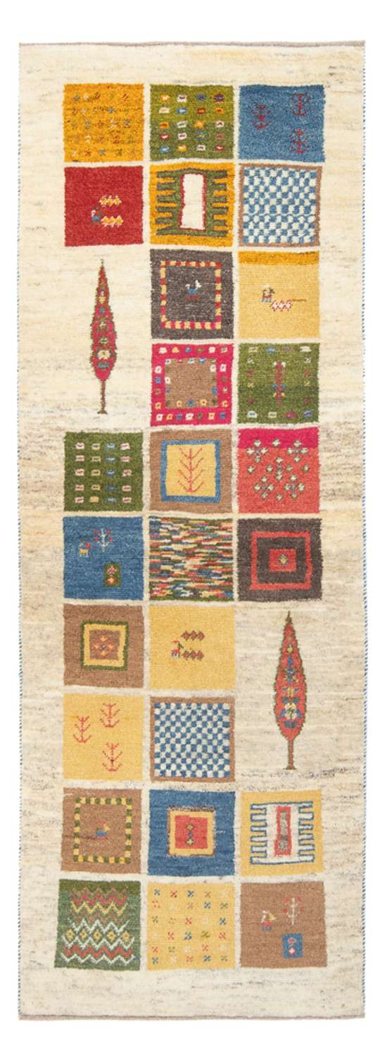 Loper Gabbeh tapijt - Perzisch - 203 x 80 cm - veelkleurig
