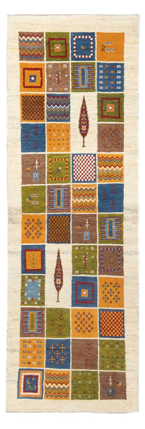 Loper Gabbeh tapijt - Perzisch - 242 x 83 cm - veelkleurig