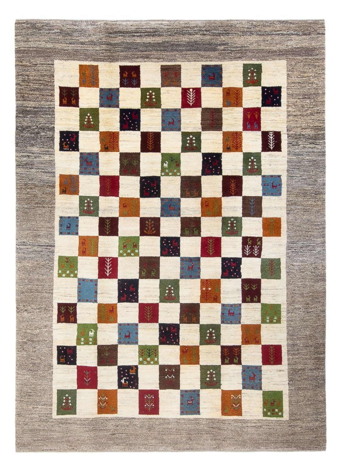 Tapis Gabbeh - Persan - 285 x 202 cm - multicolore