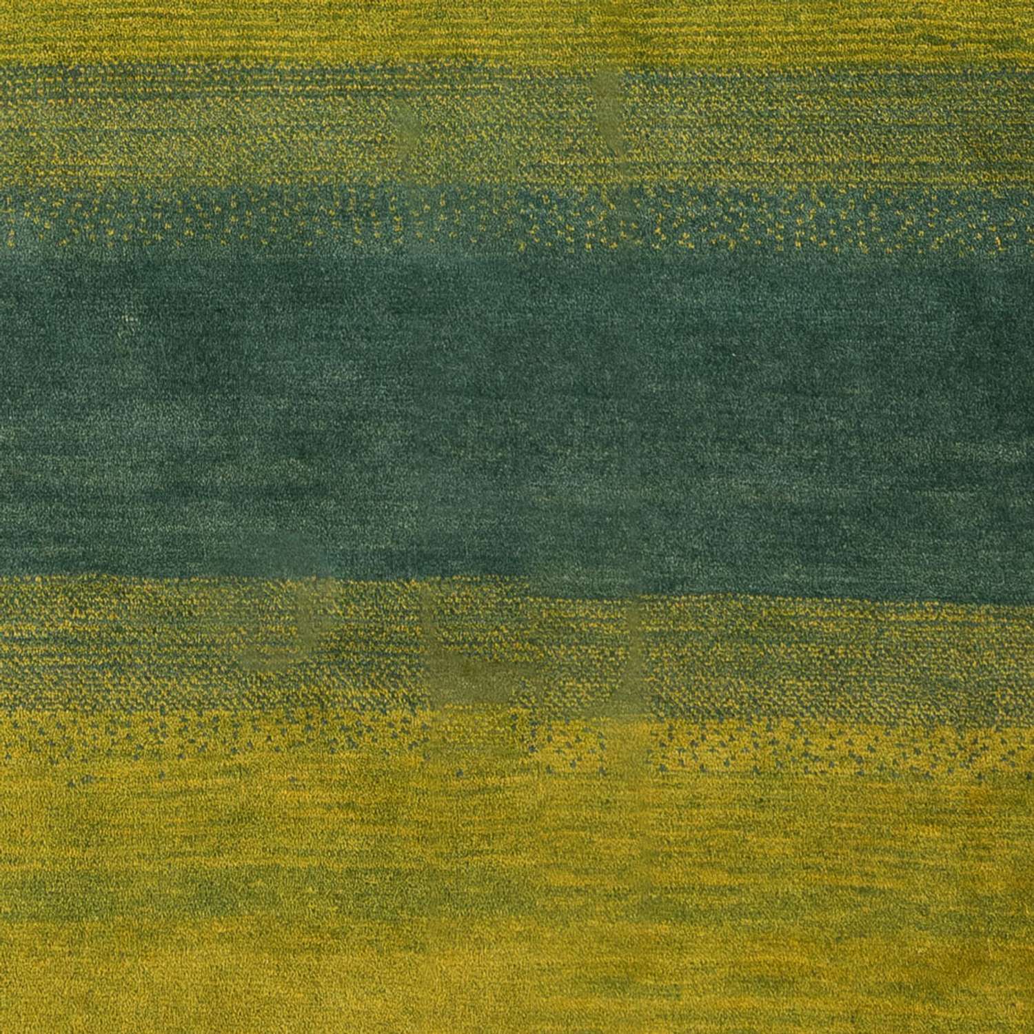 Gabbeh-teppe - persisk - 204 x 152 cm - grønn