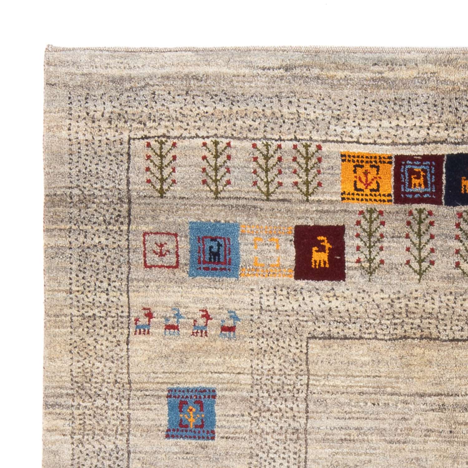 Gabbeh tapijt - Perzisch - 196 x 155 cm - veelkleurig