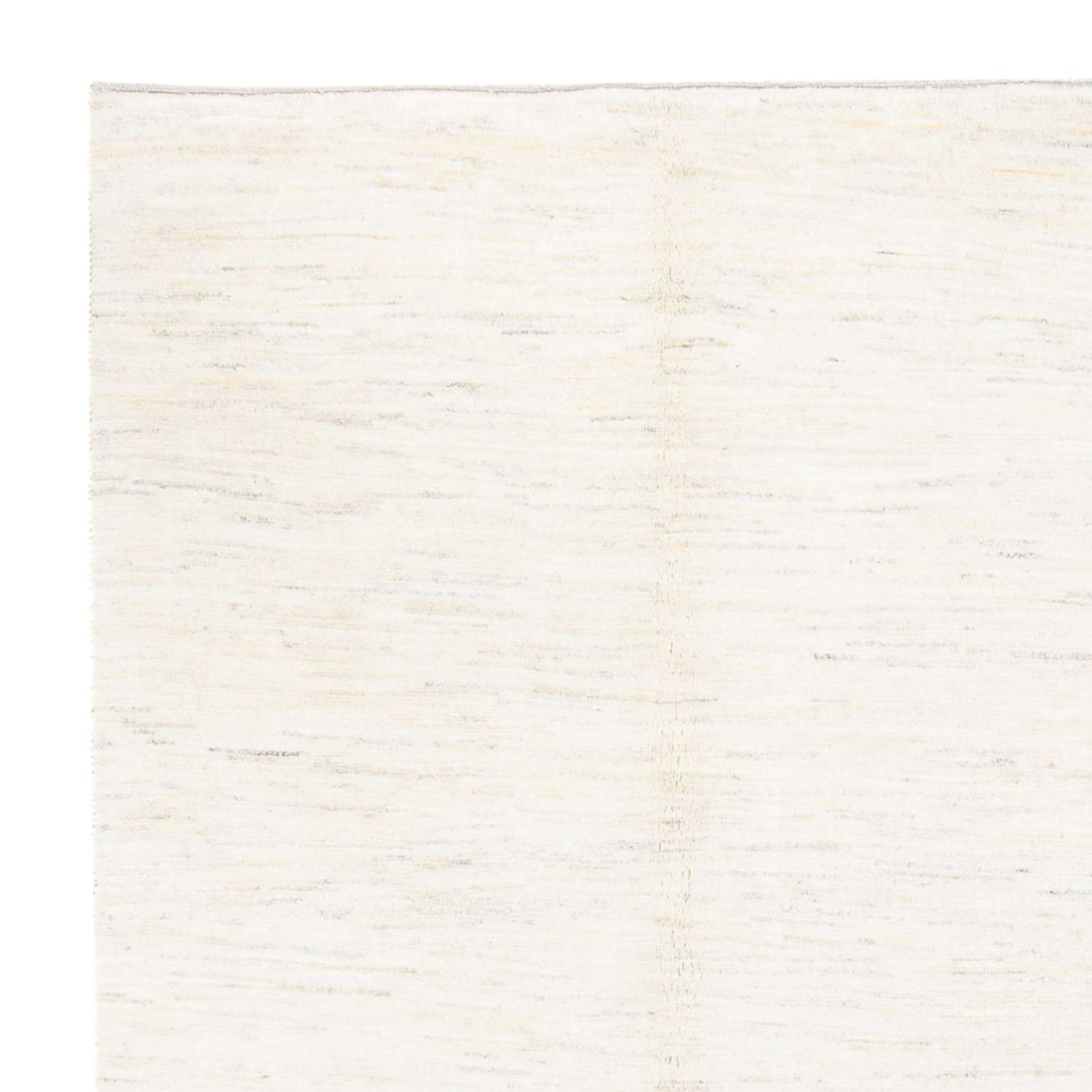 Gabbeh tapijt - Perzisch vierkant  - 207 x 207 cm - wit  crème