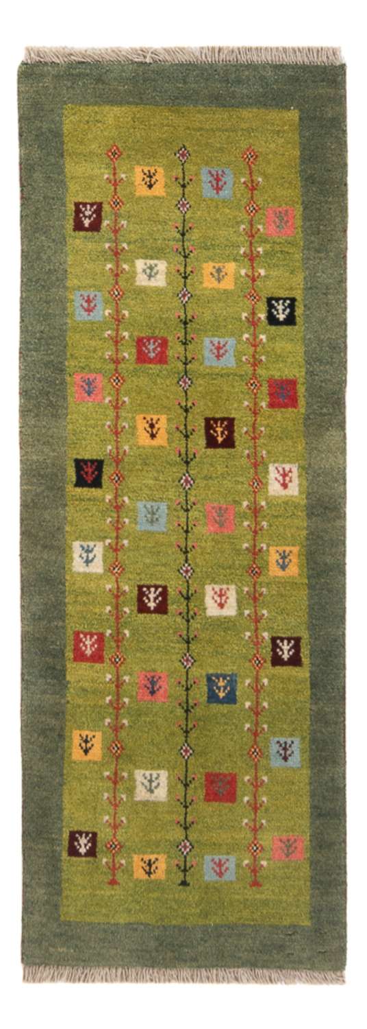 Loper Gabbeh tapijt - Perzisch - 150 x 55 cm - veelkleurig