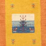 Corredor Tapete Gabbeh - Persa - 146 x 51 cm - multicolorido