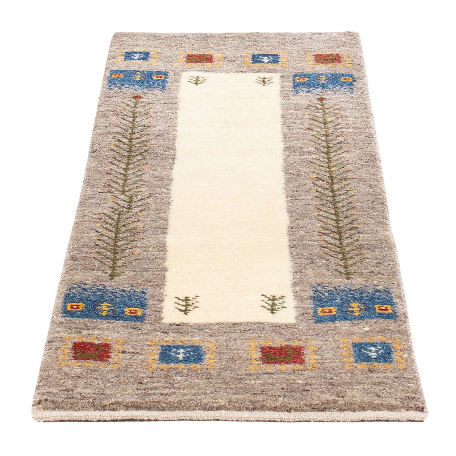 Loper Gabbeh tapijt - Perzisch - 147 x 50 cm - veelkleurig