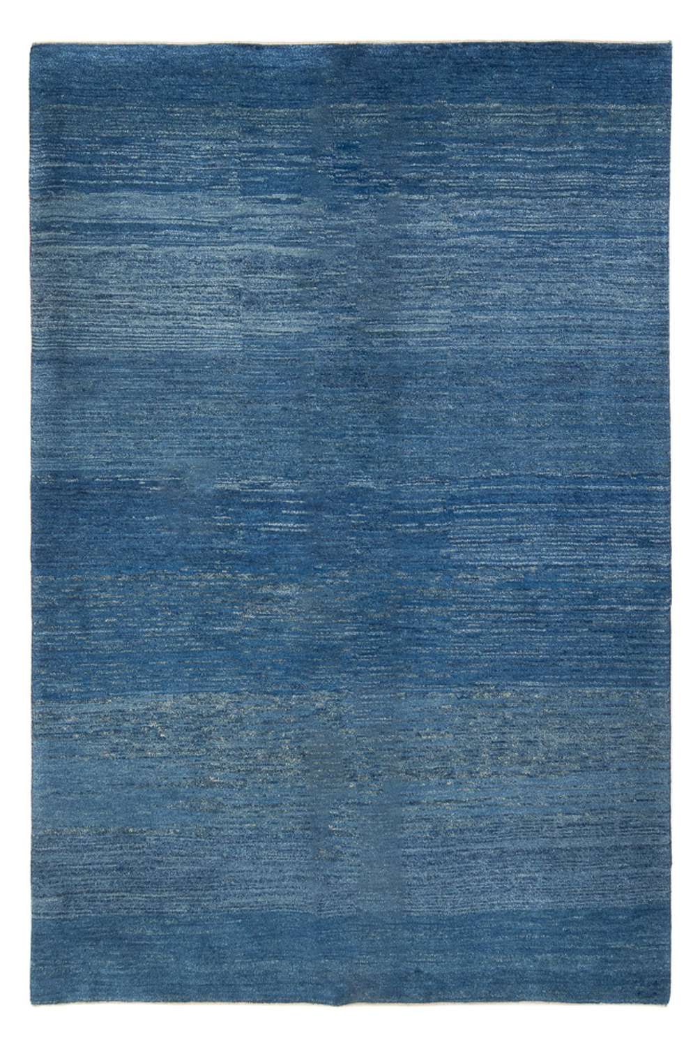Tapis Gabbeh - Persan - 242 x 175 cm - bleu de mer
