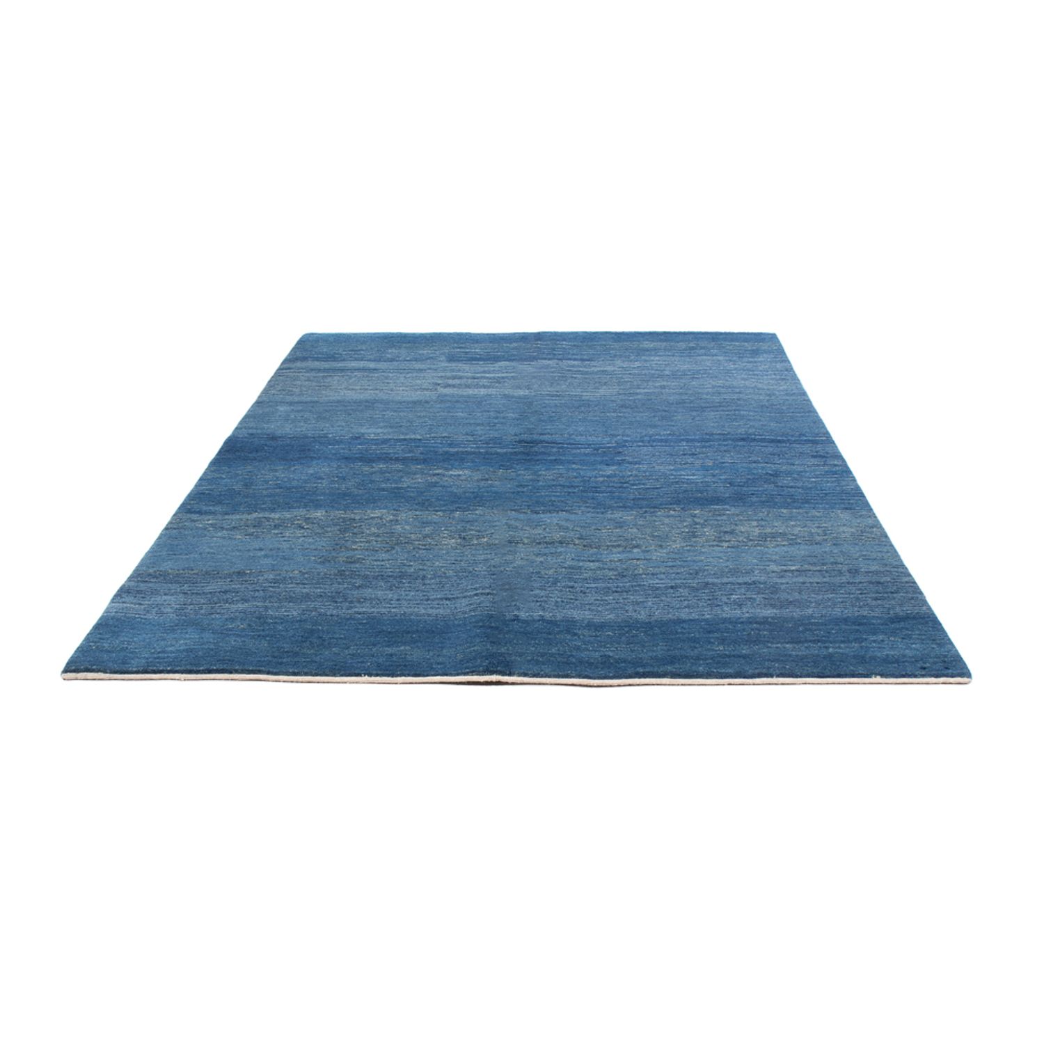 Tapis Gabbeh - Persan - 242 x 175 cm - bleu de mer