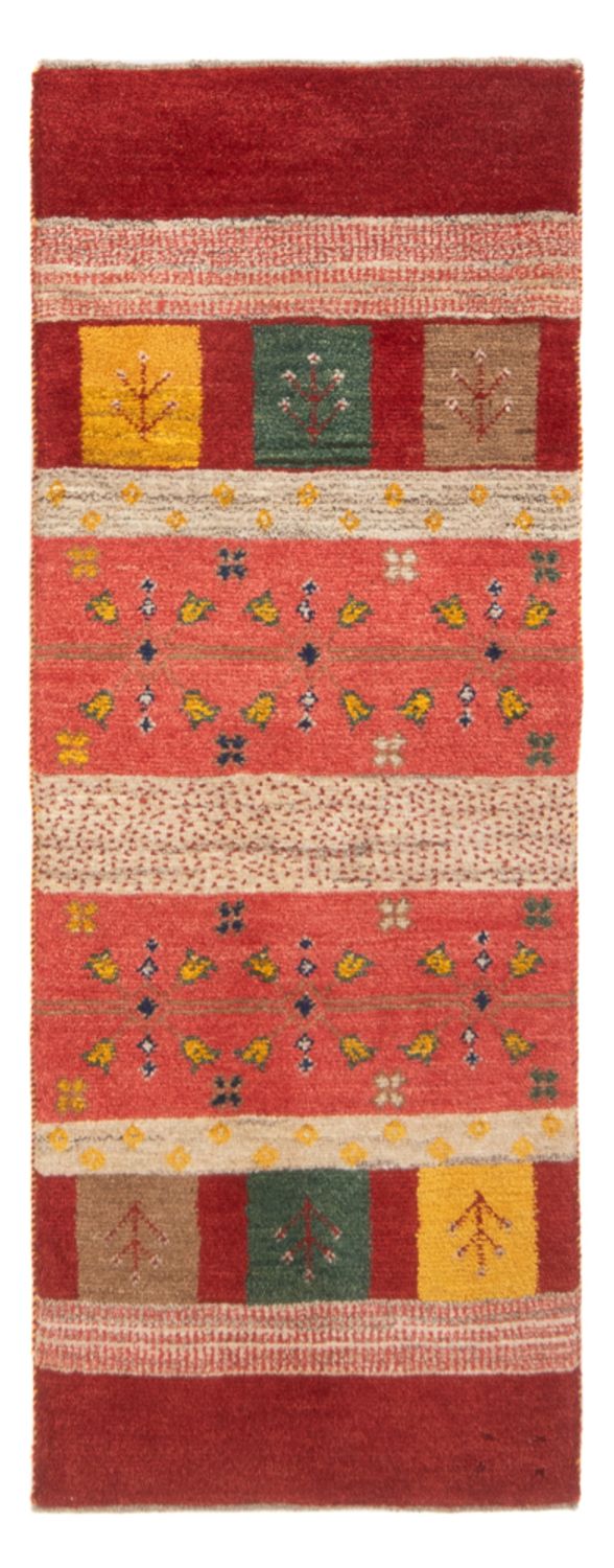 Tappeto corsia Tappeto Gabbeh - Persero - 143 x 53 cm - multicolore