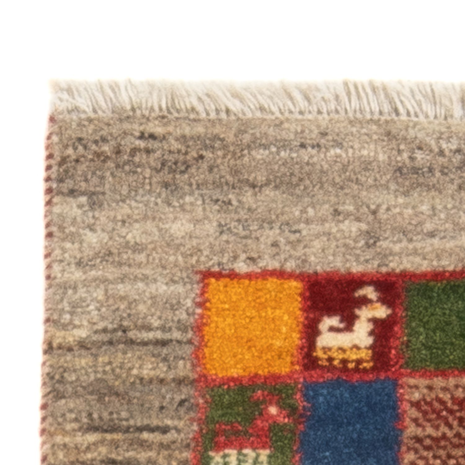 Runner Gabbeh Rug - Perser - 145 x 46 cm - multicolored