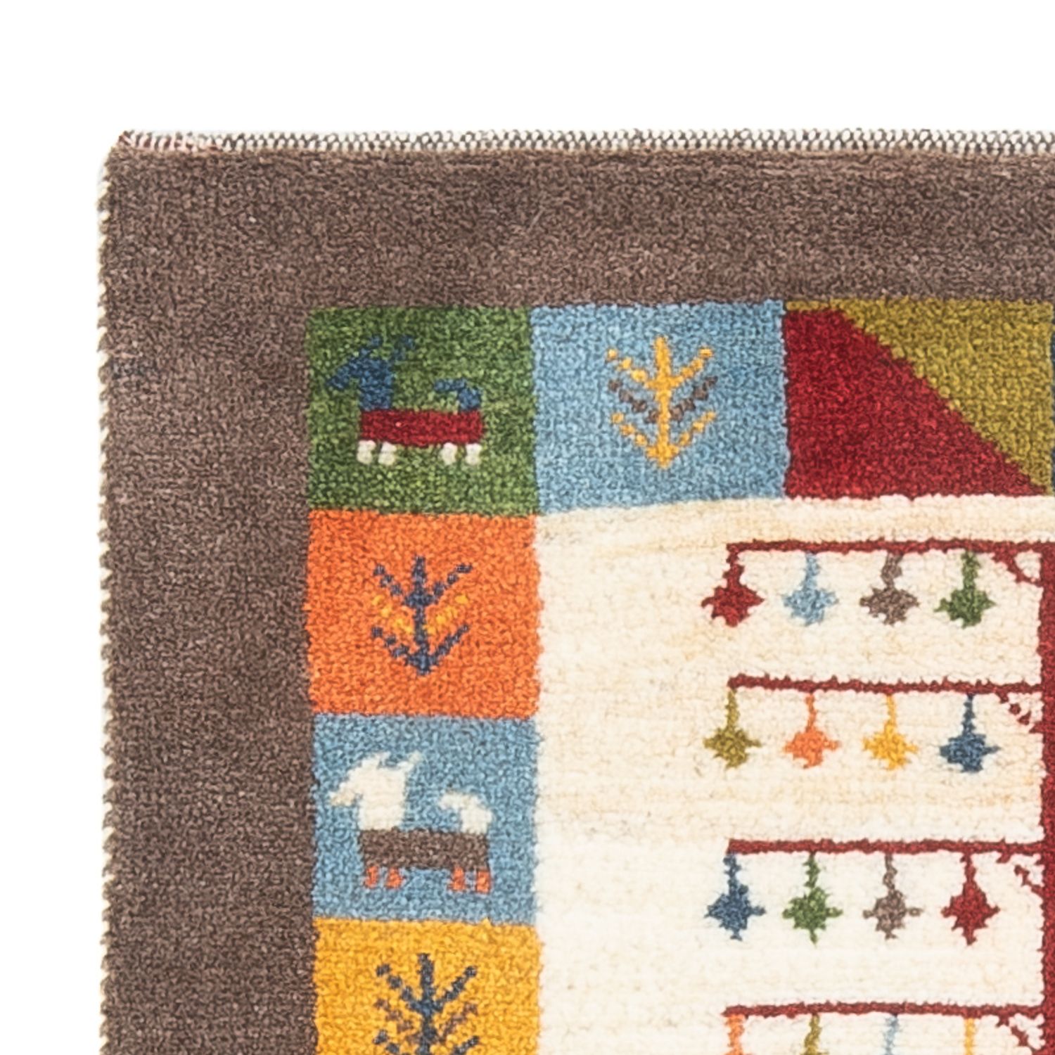 Gabbeh Rug - Perser - 90 x 63 cm - multicolored