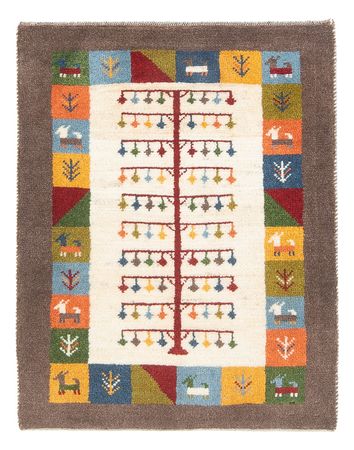 Tapis Gabbeh - Persan - 90 x 63 cm - multicolore