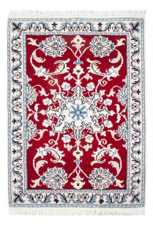 Alfombra persa - Nain - 87 x 59 cm - rojo