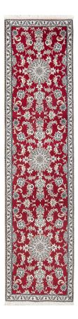 Loper Perzisch tapijt - Nain - 298 x 79 cm - rood