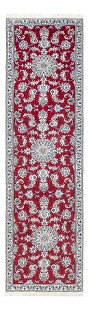 Corredor Tapete Persa - Nain - 294 x 79 cm - vermelho