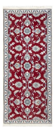 Tapis de couloir Tapis persan - Nain - 189 x 78 cm - rouge