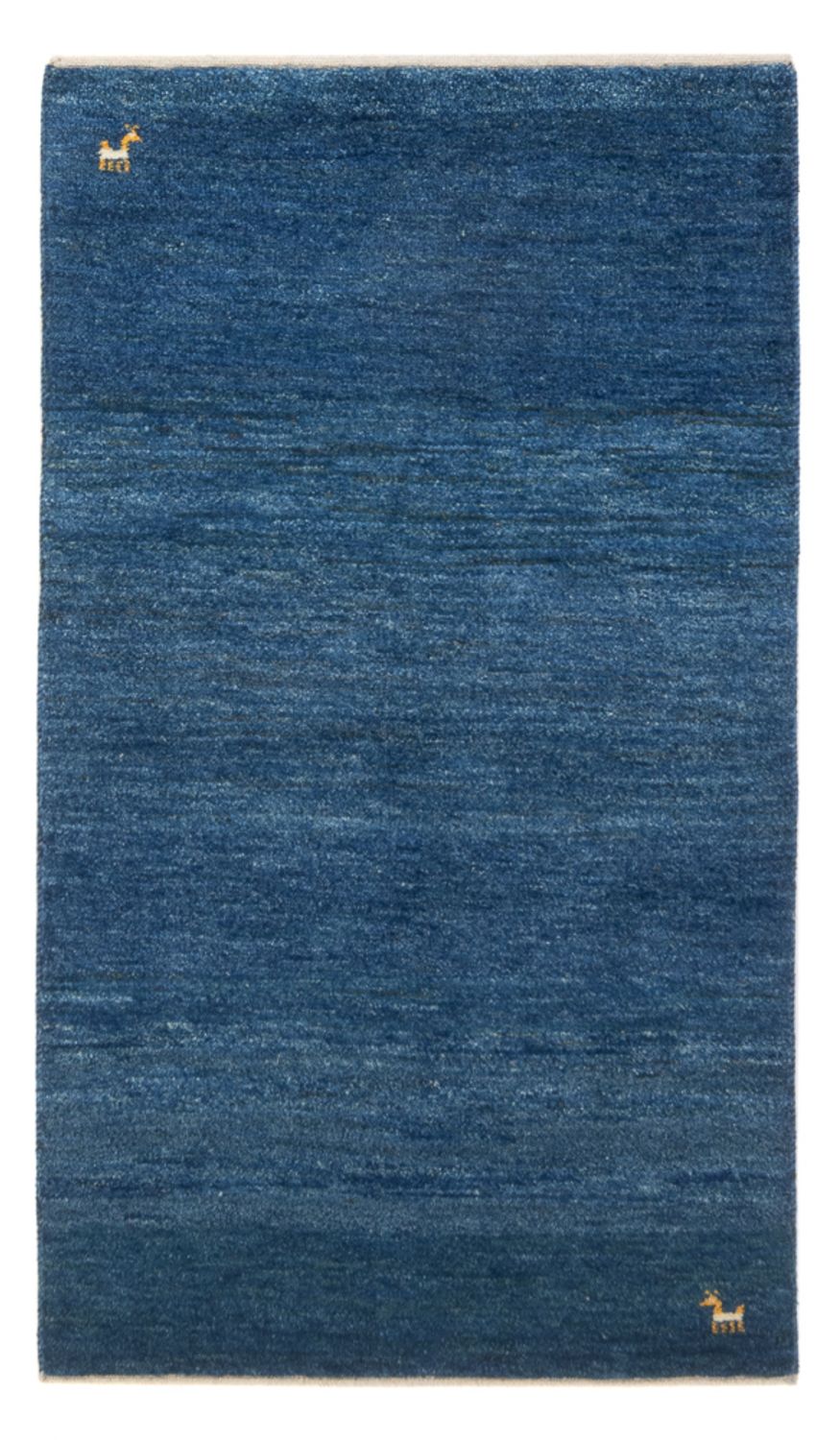 Tapis Gabbeh - Persan - 140 x 72 cm - bleu de mer