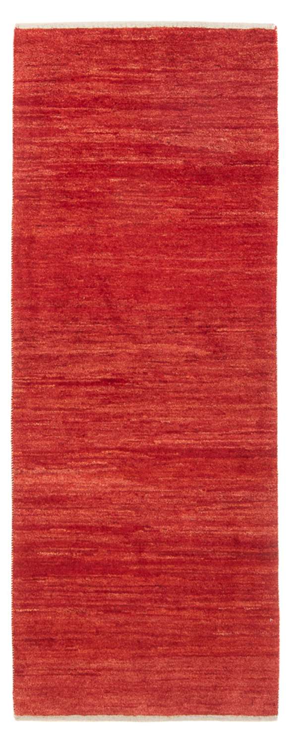 Tappeto corsia Tappeto Gabbeh - Persero - 196 x 80 cm - rosso