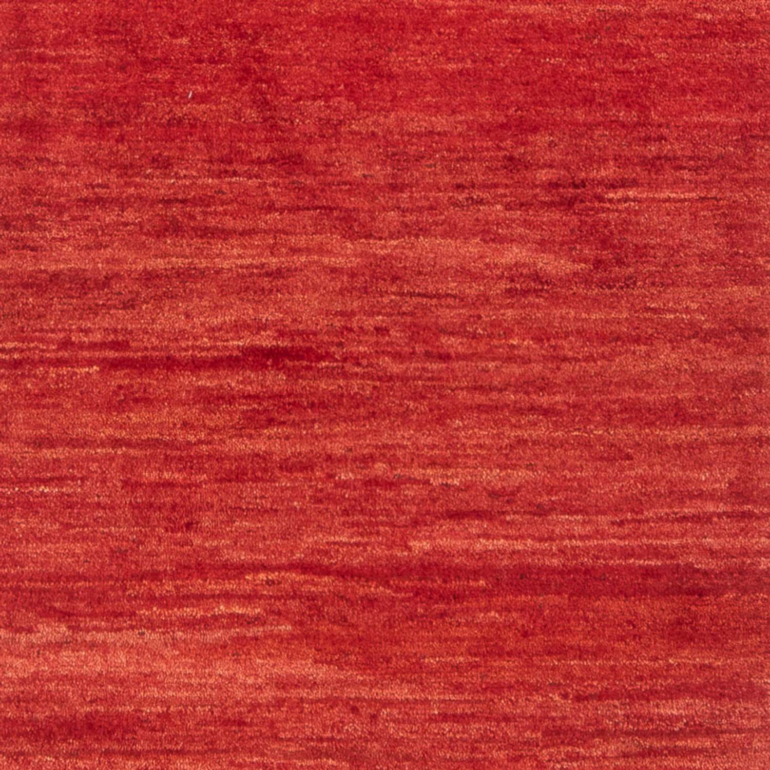 Alfombra de pasillo Alfombra Gabbeh - Persa - 196 x 80 cm - rojo