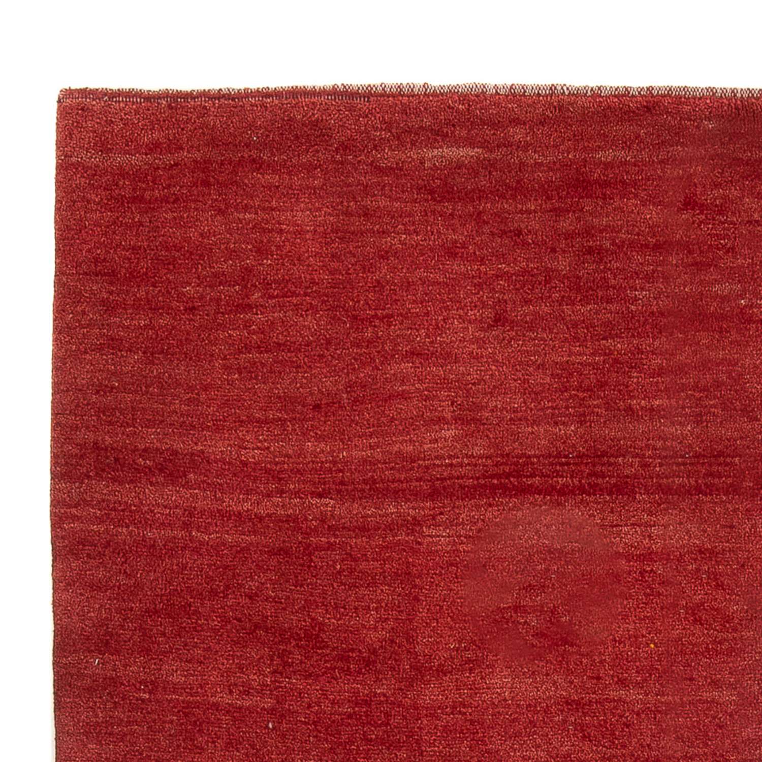 Tapis Gabbeh - Persan - 242 x 169 cm - rouge