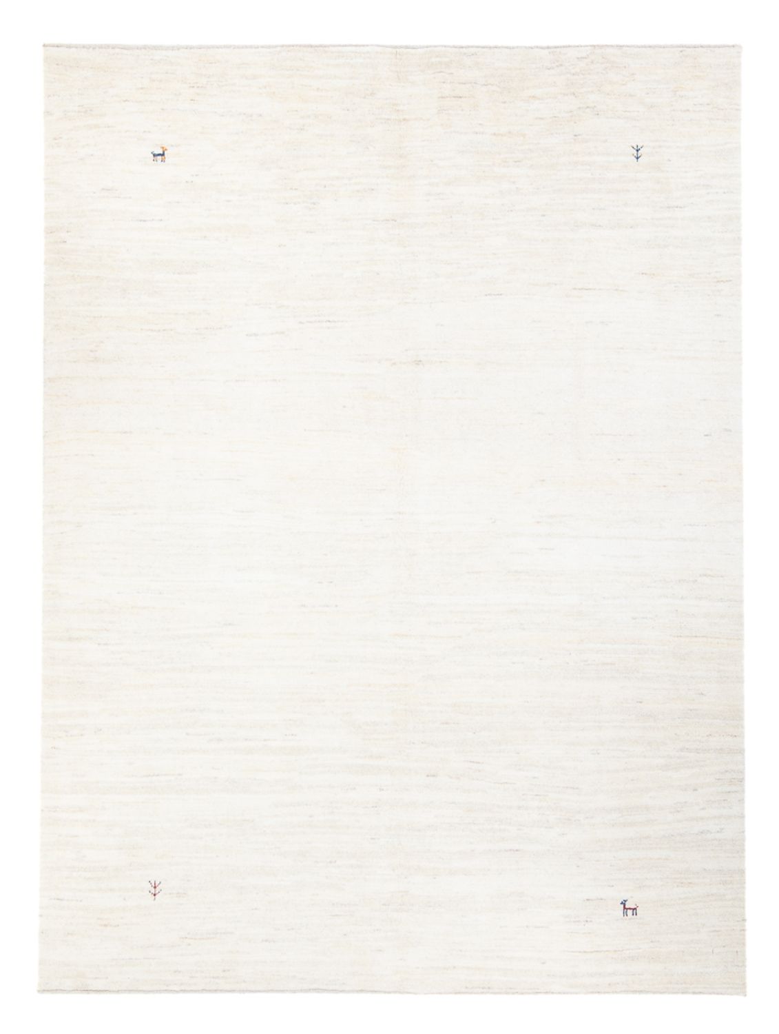 Tappeto Gabbeh - Persero - 232 x 174 cm - bianco