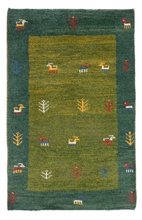 Gabbeh Rug - Perser - 86 x 58 cm - green