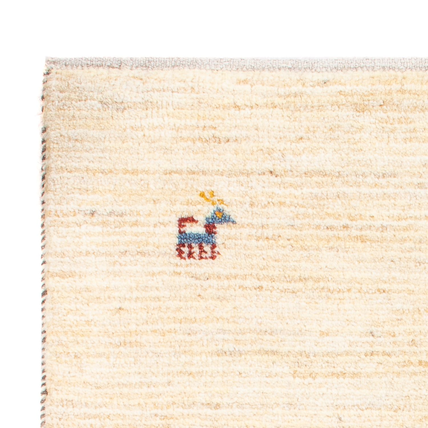 Tapis Gabbeh - Persan - 86 x 61 cm - beige