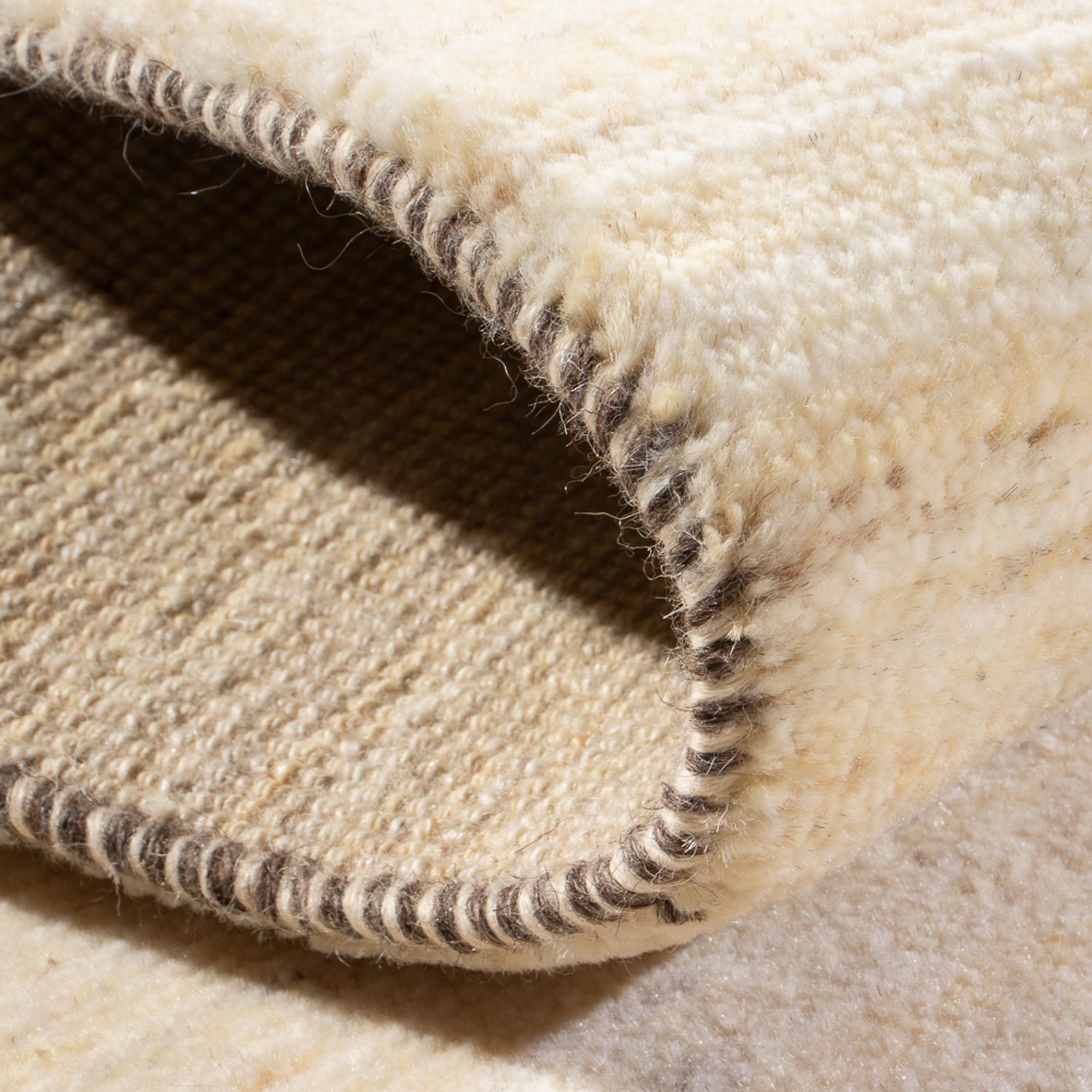 Gabbeh tapijt - Perzisch - 143 x 71 cm - beige