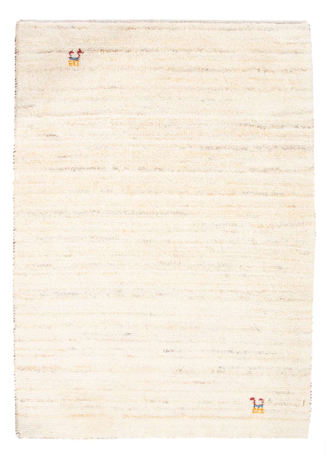 Tapis Gabbeh - Persan - 85 x 60 cm - beige