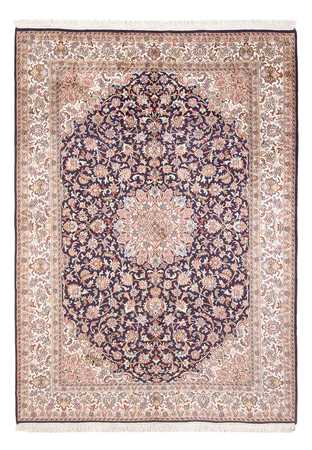 Zijden tapijt - Kashmir Silk - 187 x 123 cm - beige