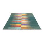 Alfombra Kelim - Tendencia - 201 x 143 cm - multicolor