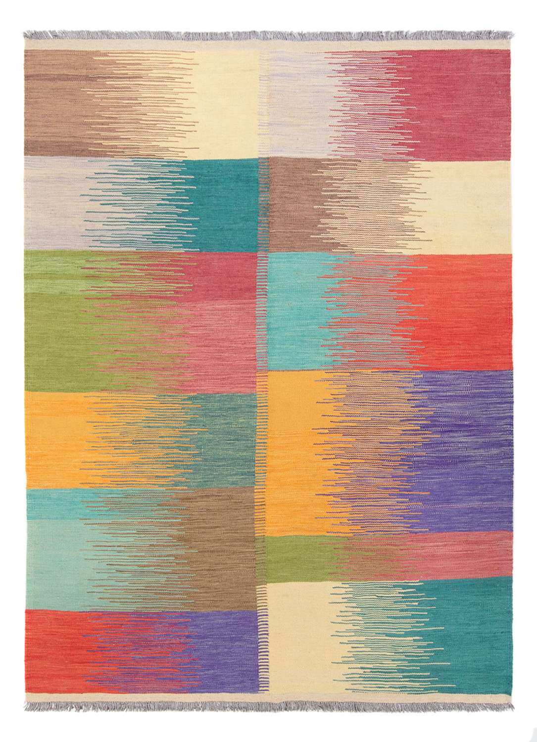 Tapete Kelim - Trendy - 241 x 170 cm - multicolorido